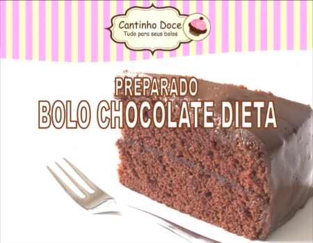Bolo Chocolate Dieta